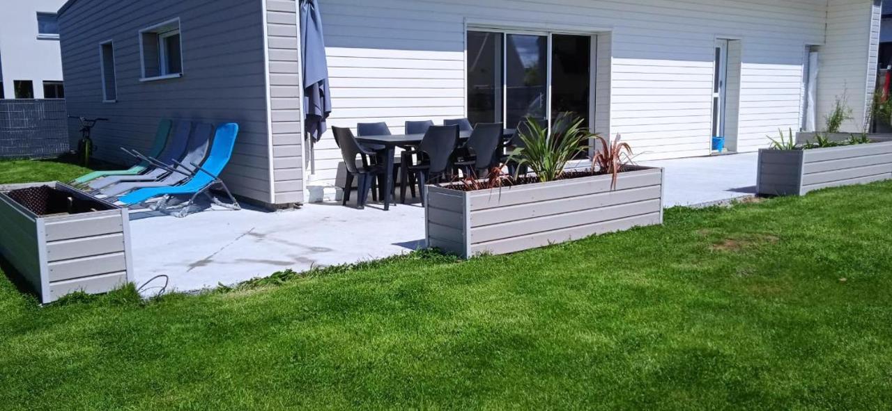 Maison De La Plage Des Amiets Cleder Екстер'єр фото